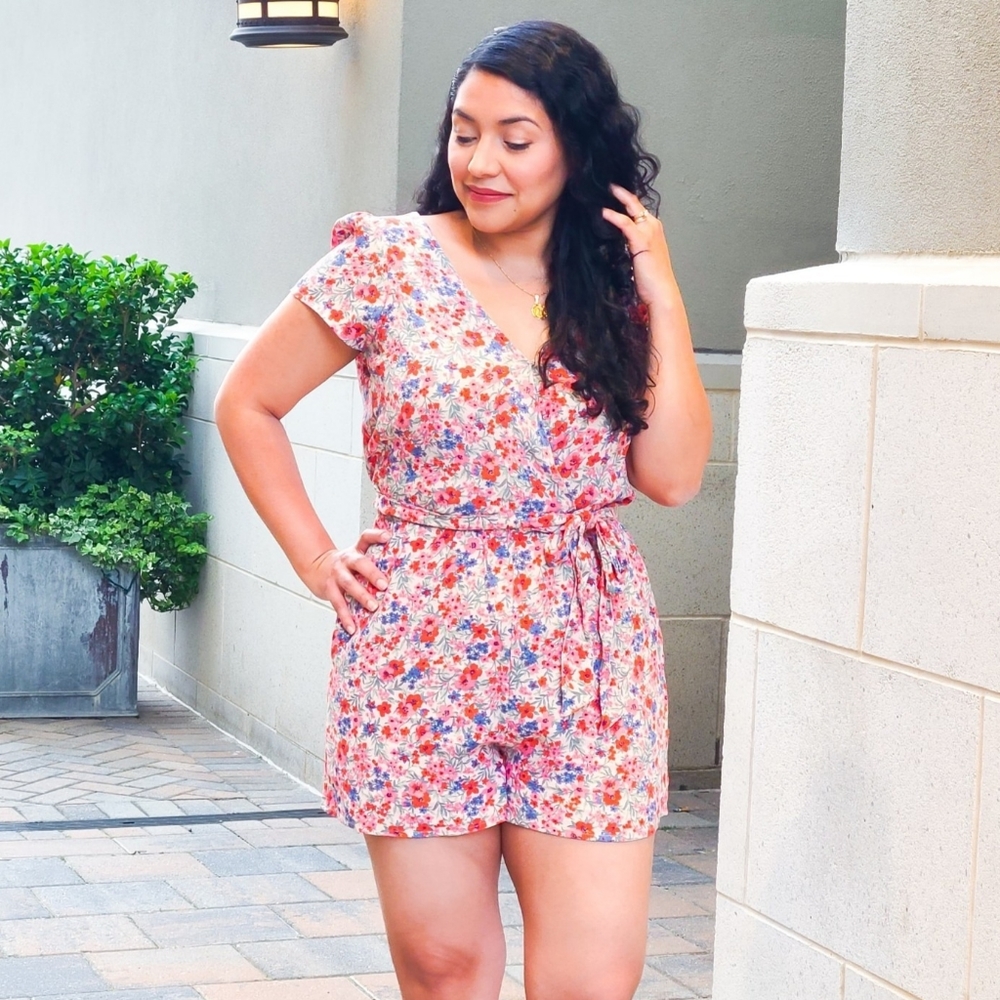 Aerie Floral Romper